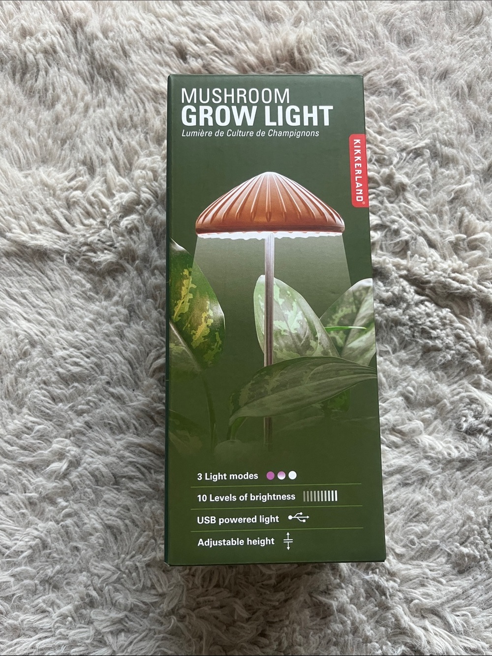 Mushroom Grow Light-New in Box
